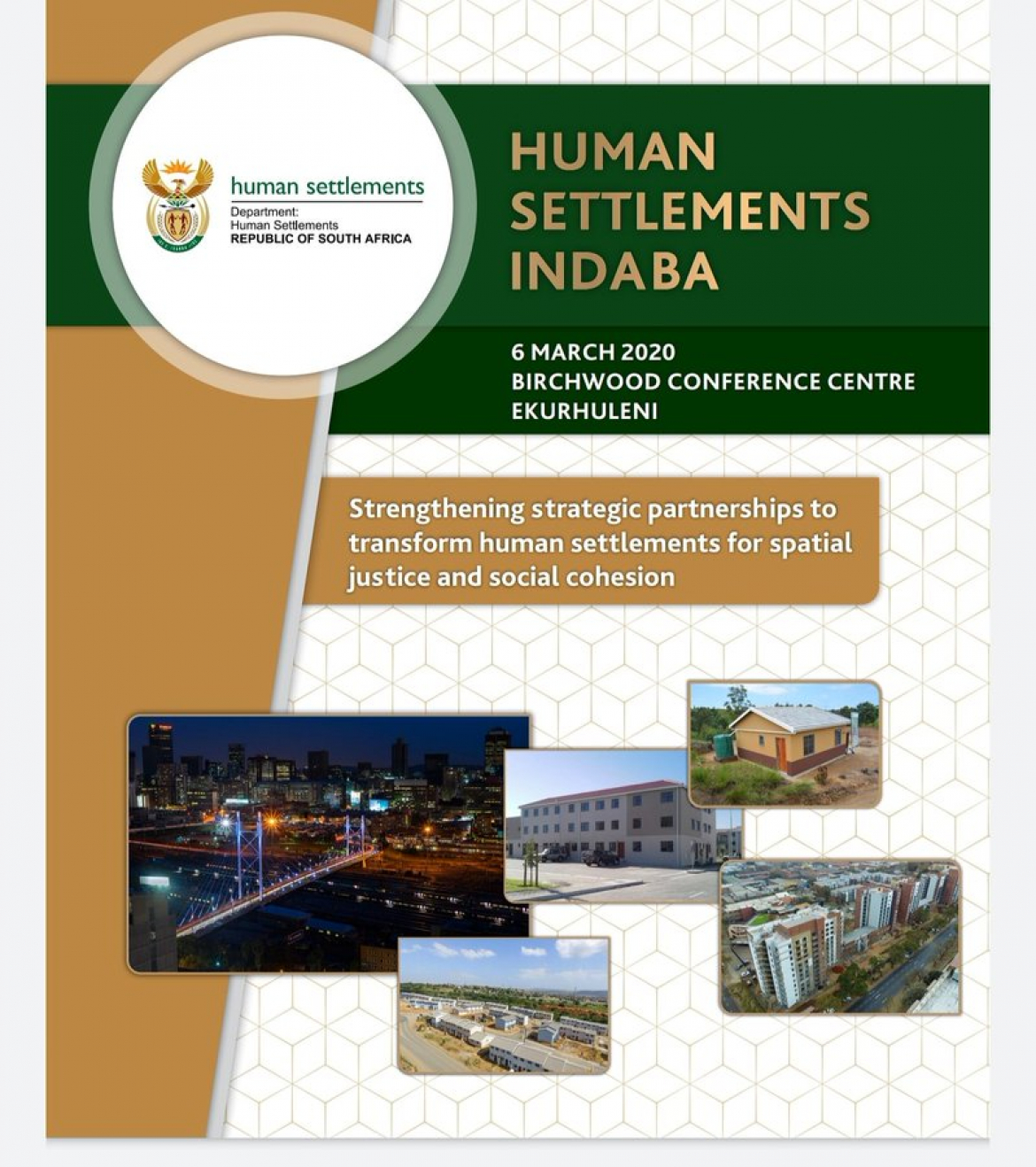 Comment on the 2020 Human Settlements Indaba Declaration